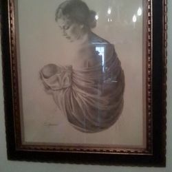 Mother And Child 32,X37  20.00