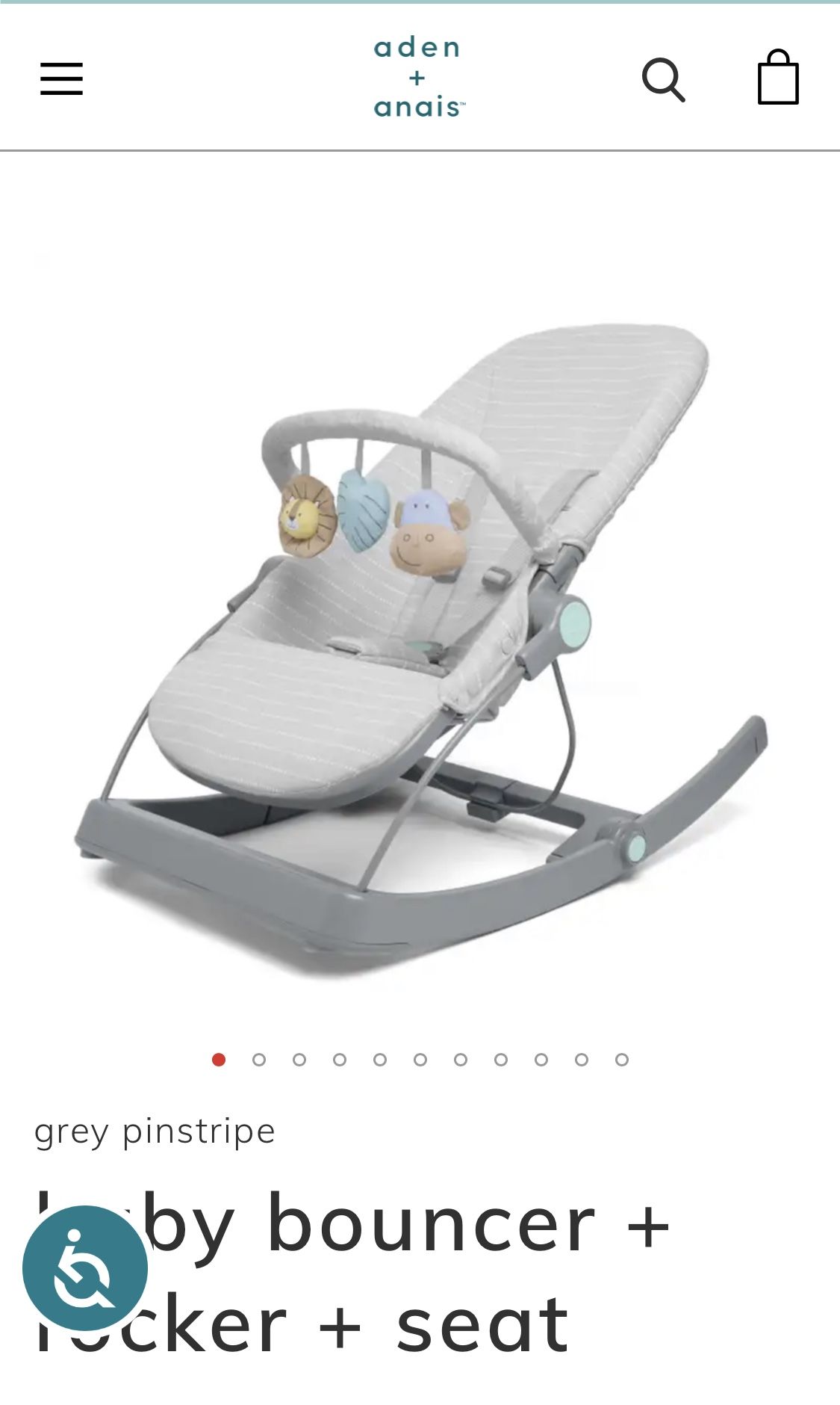 Aden And Anais Bouncer/ Rocker