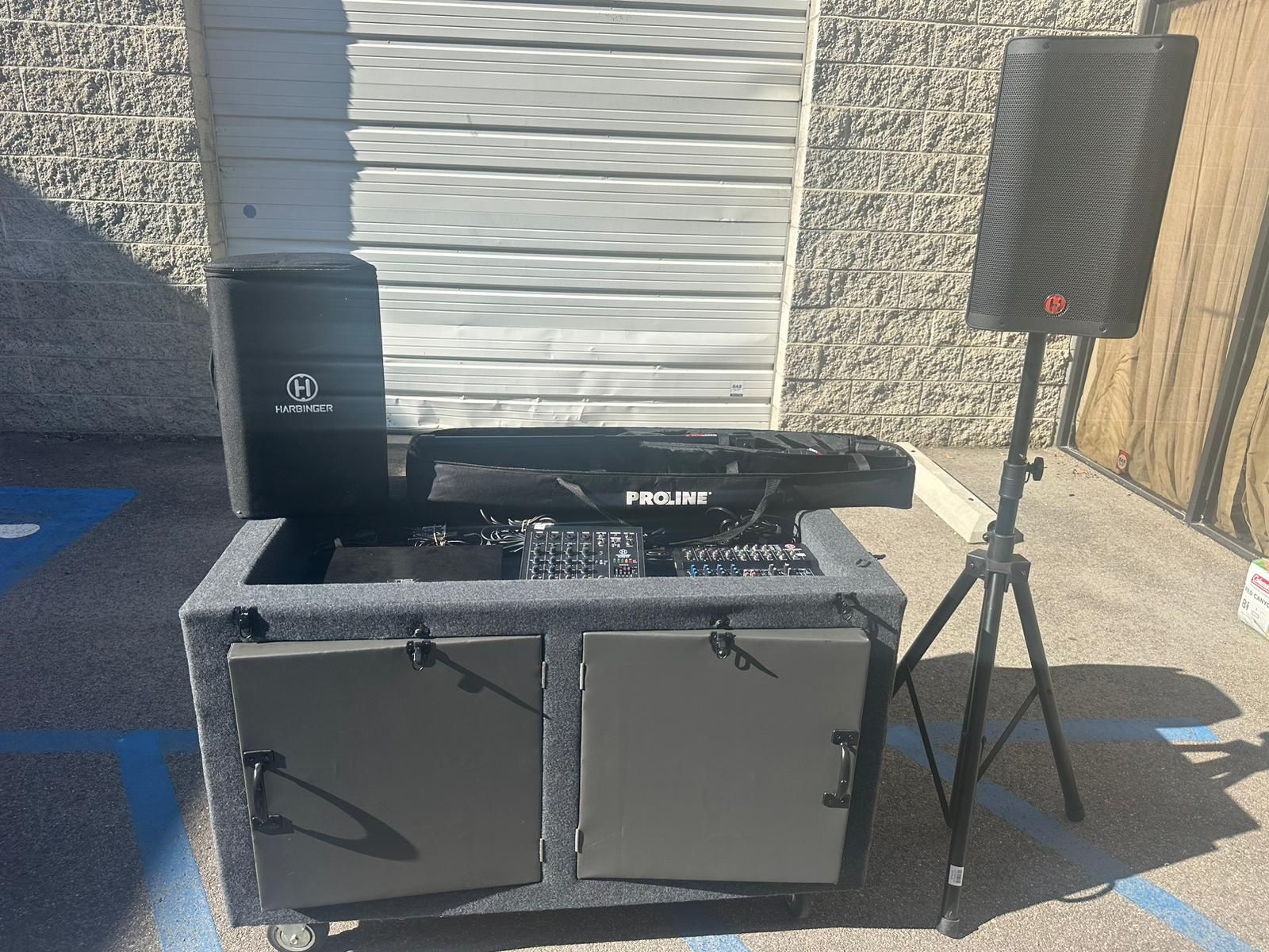 HARBINGER SPEAKERS & MIXERS SET!!!!!