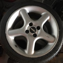2- 205/40 R16 on Moda by BBS rims