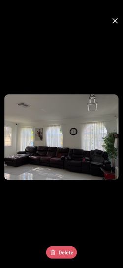 FREE LEATHER SOFA