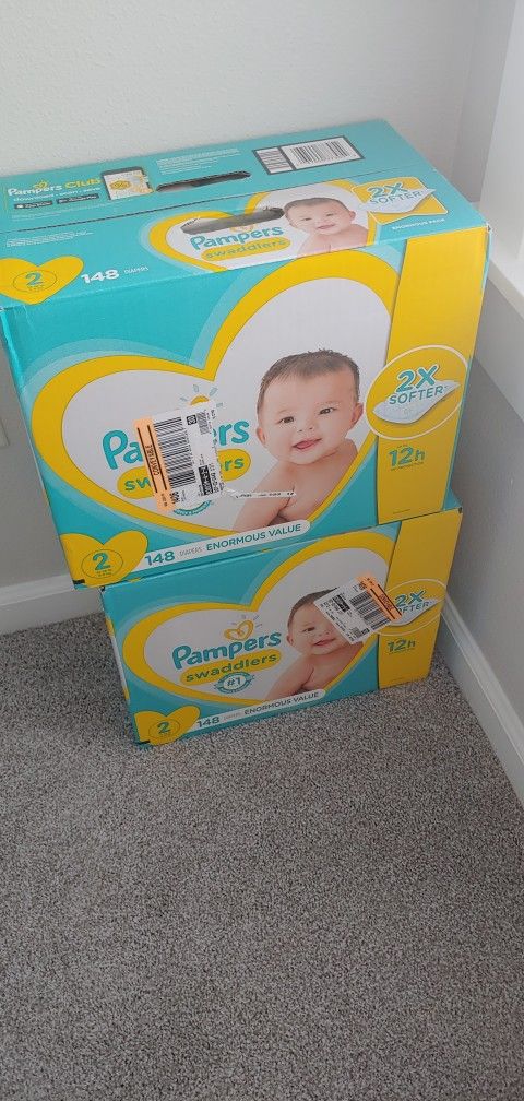 Size 2 148 Count Pampers