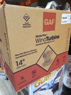 MasterFlow 14" Whirley Bird Vent (Read Description)