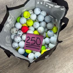 250 Golf Balls For Sale
