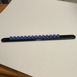 Husky 1/2 Inch Socket Holder Swivel Magnetic