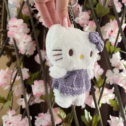 Hello Kitty Mini Plush Keychain