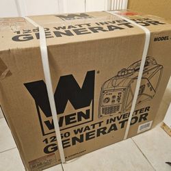 Wen 56125i Generator (1250W) (Brand New) 