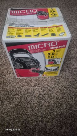 Micro shop vac