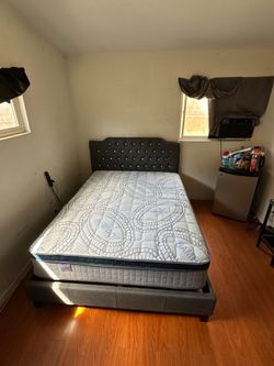 Queen Size Mattress Pillow Top New Bedframe not Included sold separately