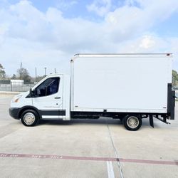 2016 Ford Transit 350HD Dually 14FT Box Truck Run’s Great Clean Title