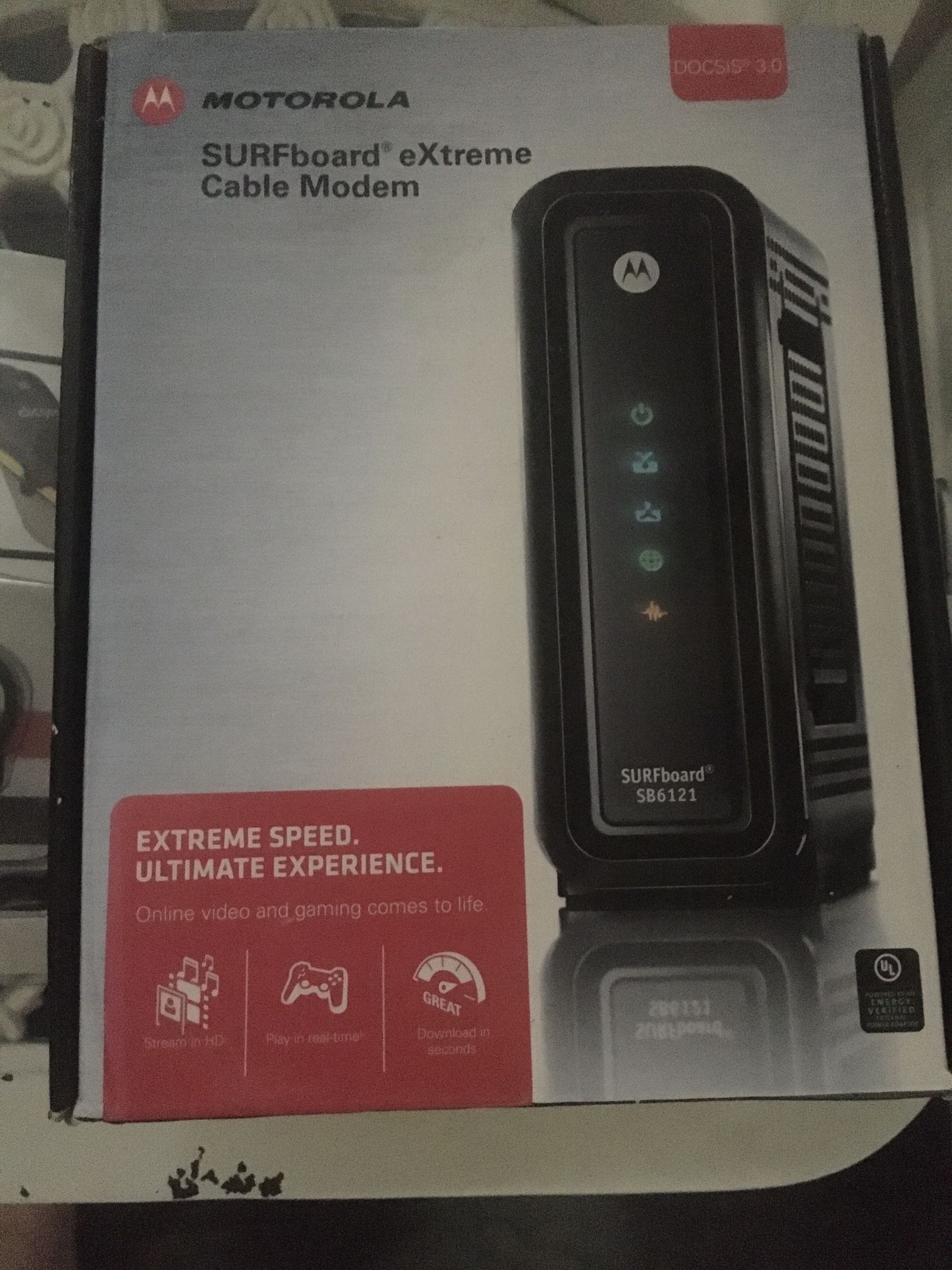 Motorola Modem. Unopened