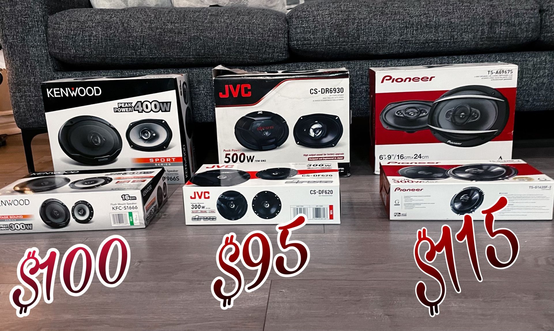 Car Speakers 6x9 And 6.5 Door Rear English / Spanish