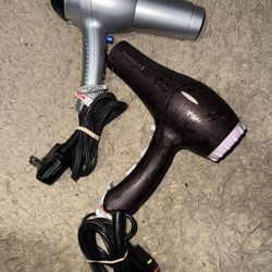 Two Functional Blow Dryers