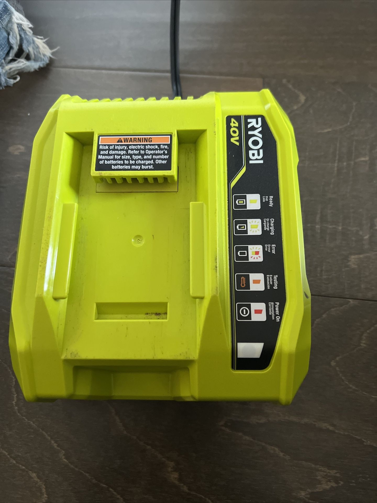 Ryobi 40v Charger