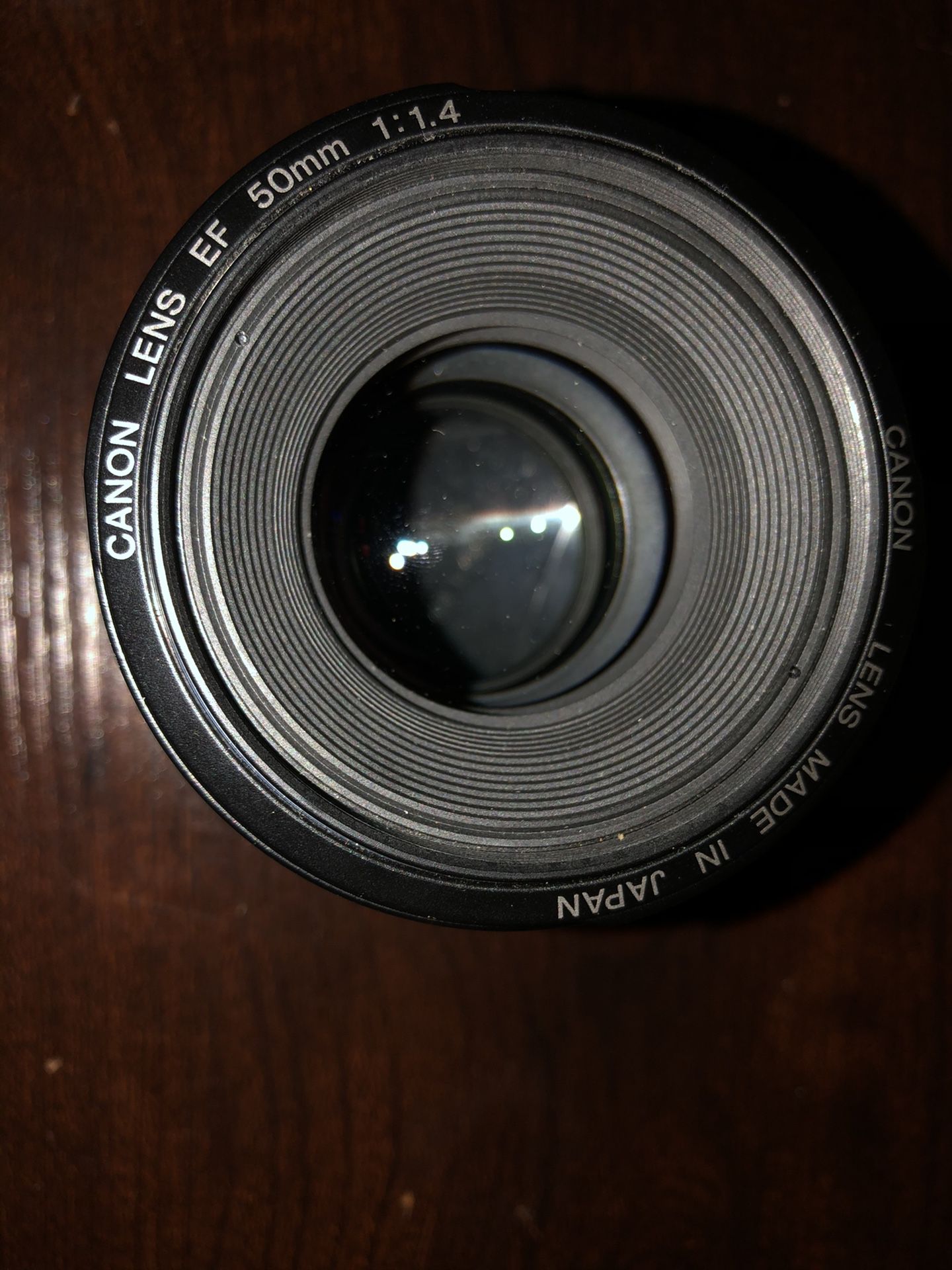 Canon EF 50mm f/1.4 USM lens