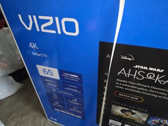 Brand new.  65 inch viseo tv.  Never opened.