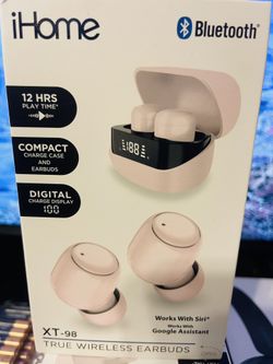 IHOME XT98 Wireless Earbuds 