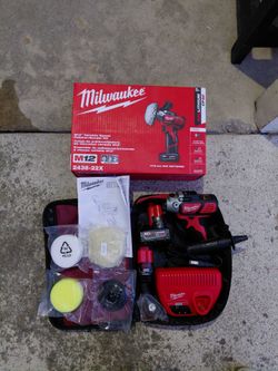 M12 Buffer Polisher Kit Milwaukee Car Detailer