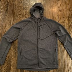 Outdoor Research Starfire Hooded Fleece Jacket Full Zip Hoodie Men’s Medium