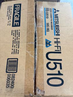 VCR w/remote in original box