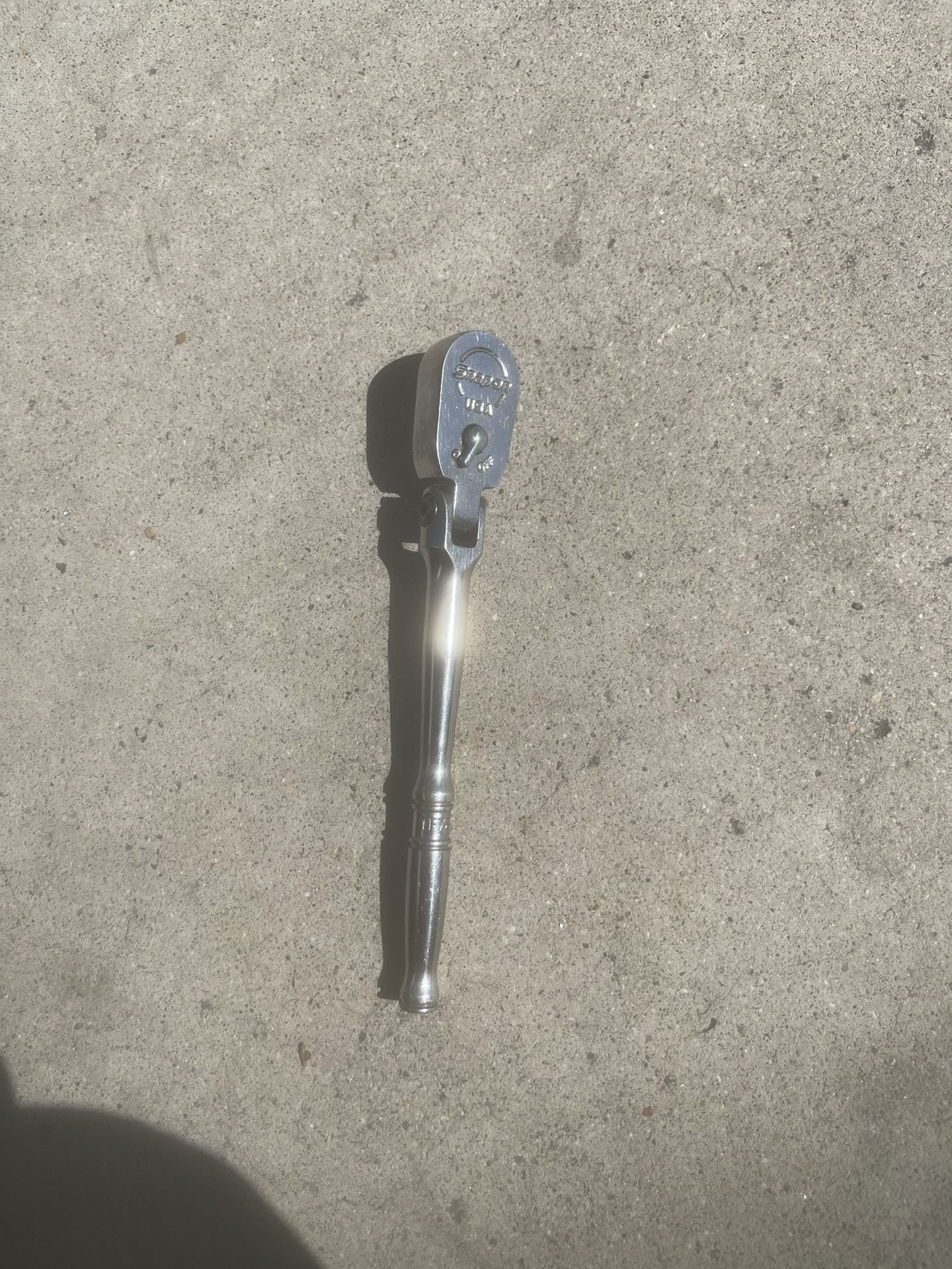 Snap on 1/4 flex head ratchet