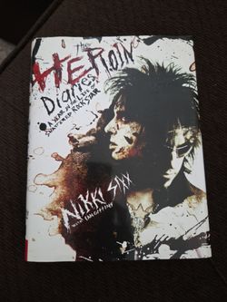 Autographed Heroin Diaries by Nikki Sixx