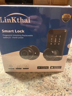 LinKthai Smart Lock with Fingerprint Keypad