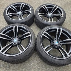 Wheels OEM BMW M3 M4 And Tires - Staggered Set Up 