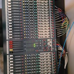 Soundcraft LX7ii 24 Channel Mixer Control