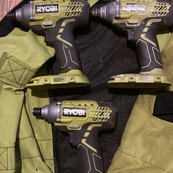 RYOBI p235 18V 1/4 impact drivers