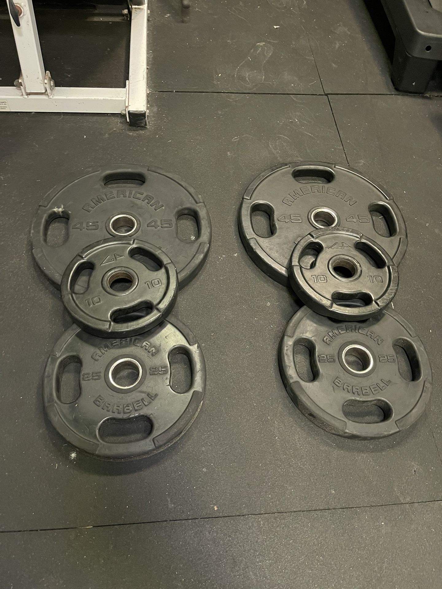 Commercial Gym Rubber Coated Plates