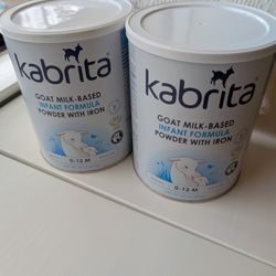 2 Cans of Kubrita Goat Milk Formula