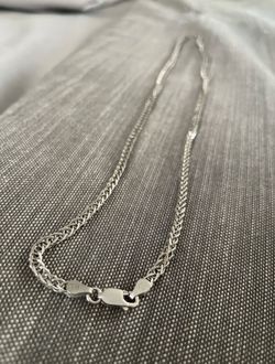 Ralph Lauren (RL) Silver Link Chain Necklace