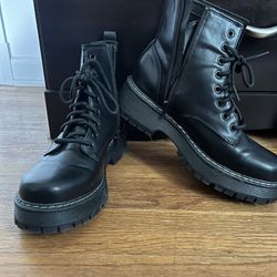 Faux Doc Marten Style Boot