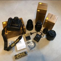 Nikon D850 Set + 24-70mm 2.8 + 50mm 1.8 + 14-24mm 2.8 + 70-300mm