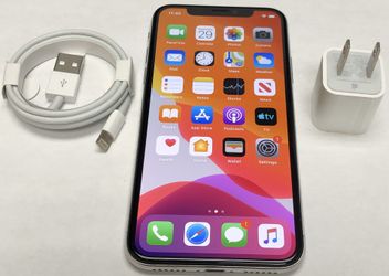 iPhone X 256GB Factory Unlocked-Silver