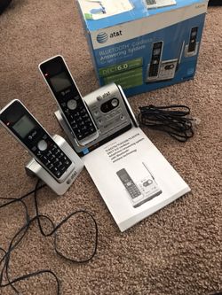 At &t Bluetooth cordless answering system