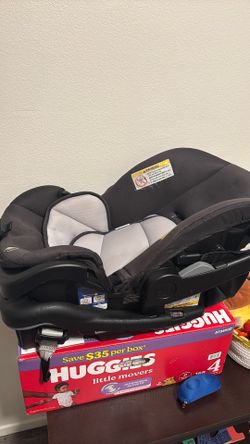 Baby car seat and anchor