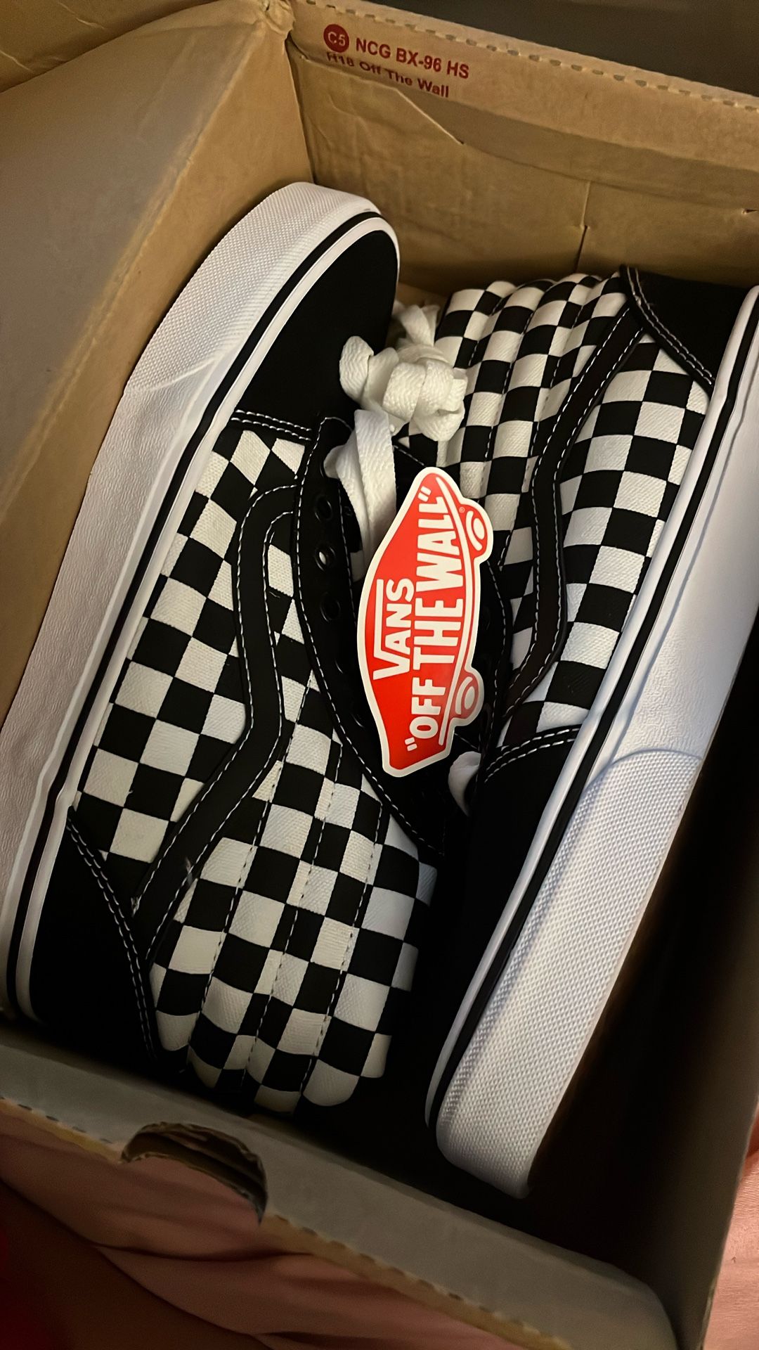 High Top Vans Size 8