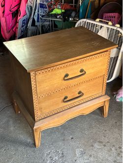 Mid century nightstand