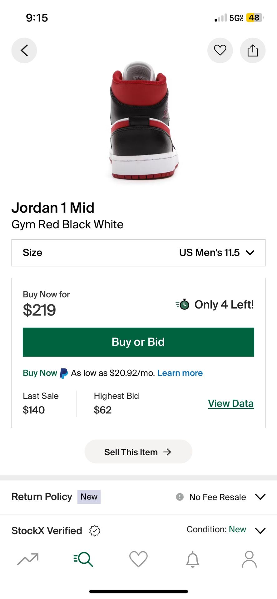 jordan 1 mid