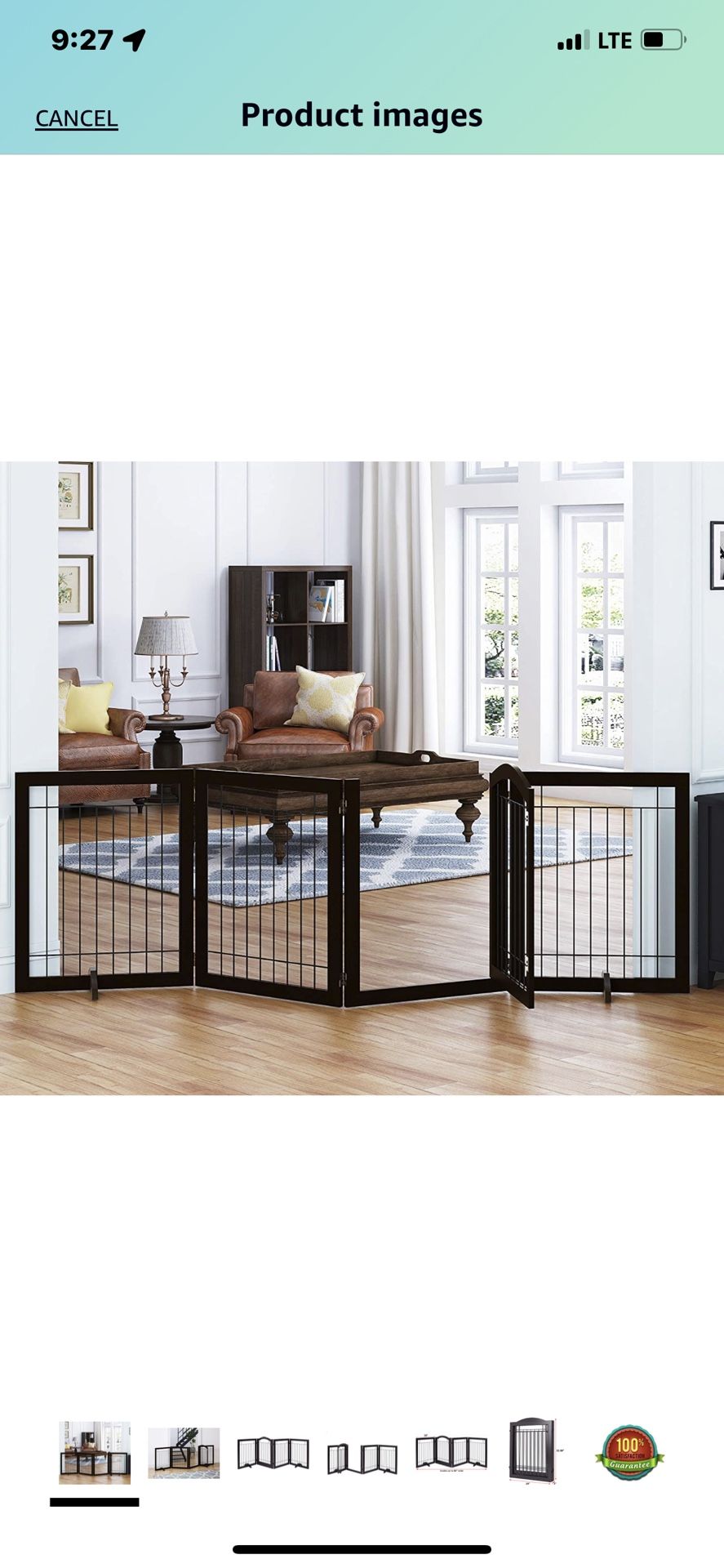 SPIRICH 96-inch Extra Wide 30-inches Tall Dog gate with Door Walk Through, Freestanding Wire Pet Gate for The House, Doorway, Stairs, Pet Puppy Safety