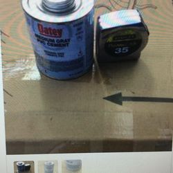 32 Oz Can Of Oatey PVC Cement