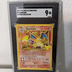 Pokemon Celebrations Charizard SGC 9 🔥