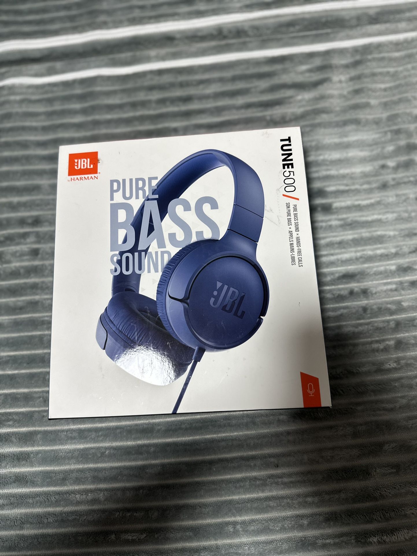 JBL Wired Headphones Pure Bass Sound Tune 500 (See Description)
