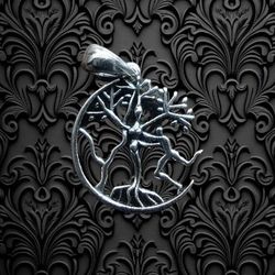 925 Sterling Silver Rooted Love Pendant 