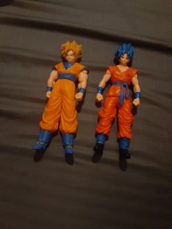 Goku, 6" 1/4 Top To Bottom