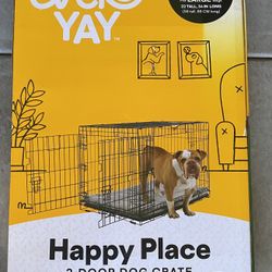 2 Door Dog Crate
