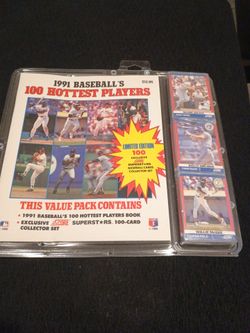 1991 Score baseball cards value pack