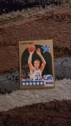 1990 Larry Bird All Star Weekend sports card Collectible